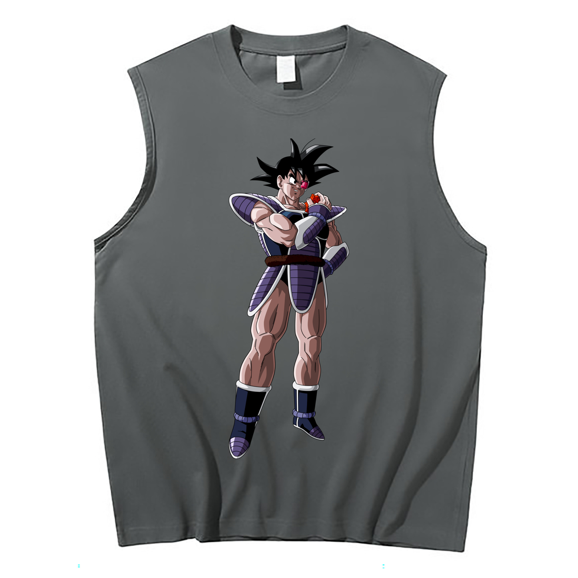 （画像用） ドラゴンボール 孫悟空（そん ごくう）Son Goku カカロット DRAGON BALL Kakarotto コットン100％タンクトップ（フロントプリント）
